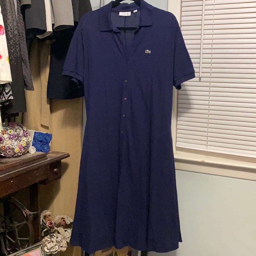 Navy Blue Lacoste Dress